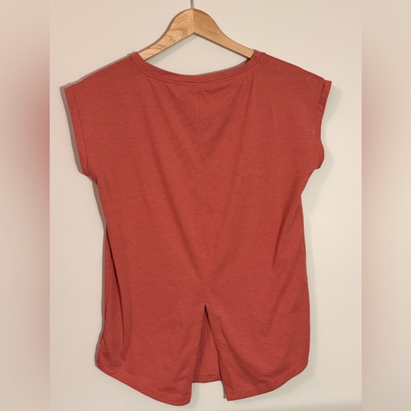 Mountain Hardwear Women's Short Sleeve Top - Rust Orange - Picture 2 of 3